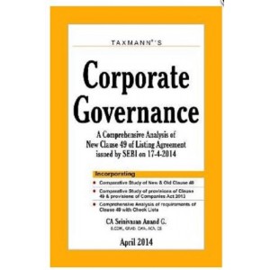 Taxmann's Corporate Governance by CA. Srinivasan Anand G.